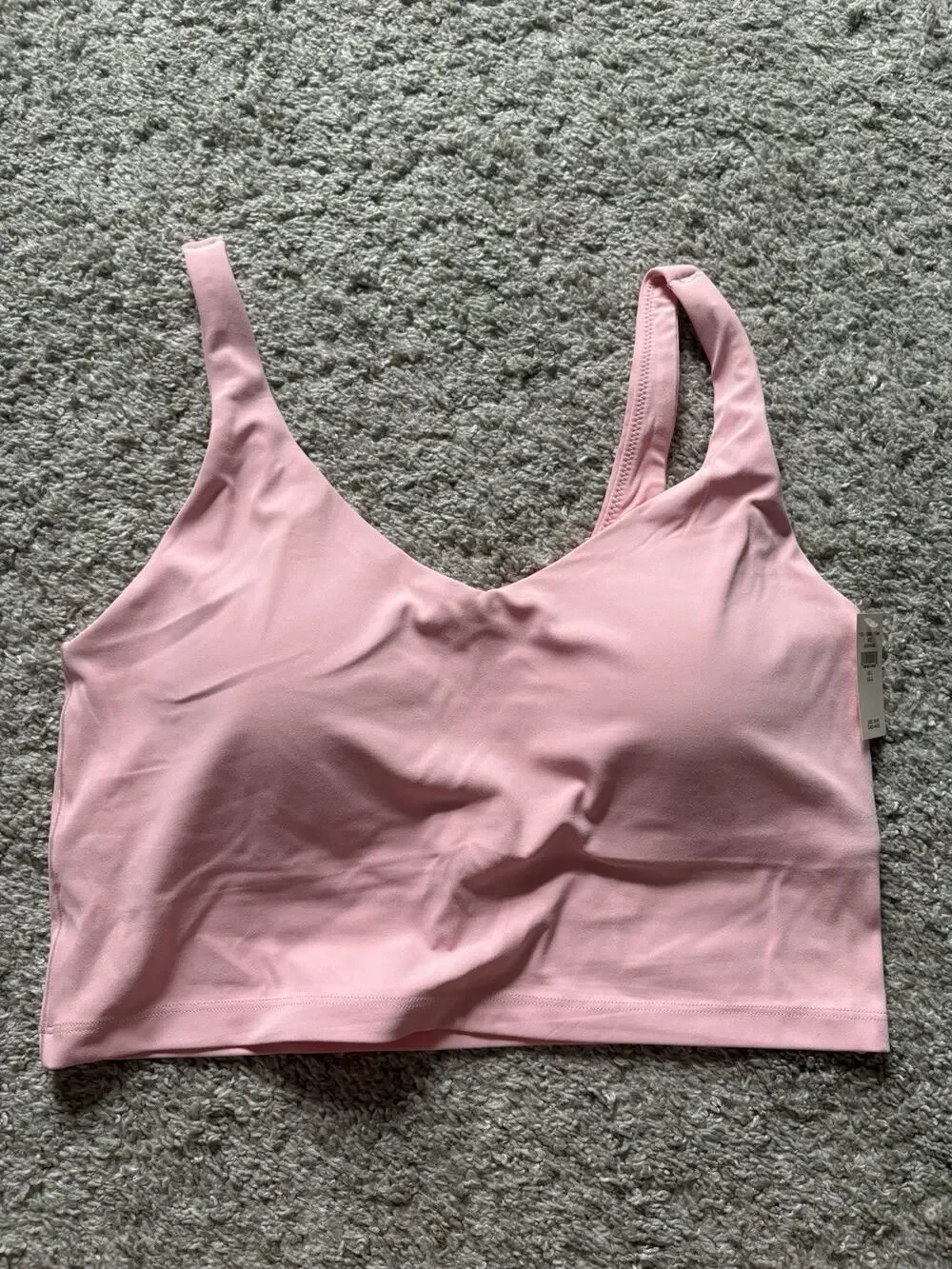 Aerie Offline Real Me Women’s Light Pink Sports Bra Size Large NWT